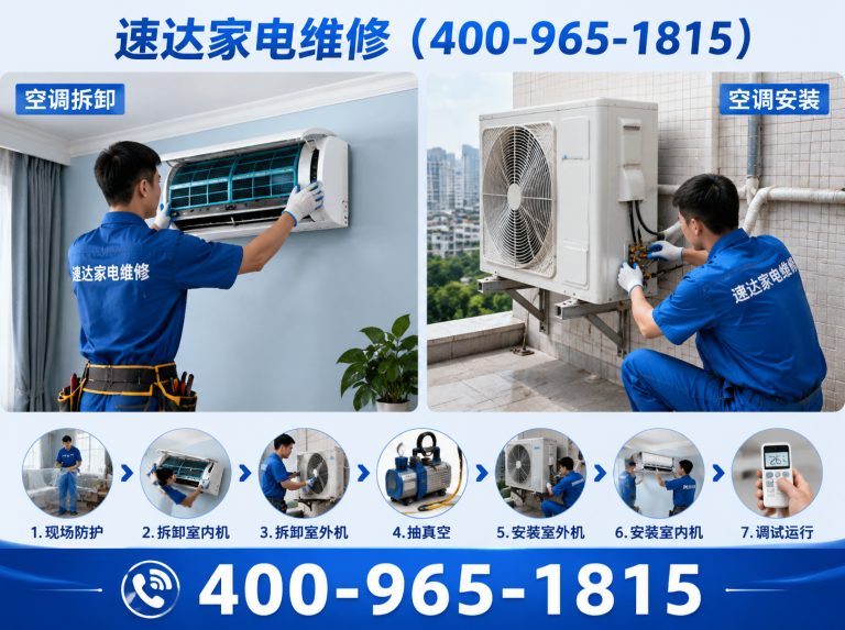 新乡空调拆装展示图
